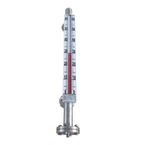 Magnetic flap level gauge